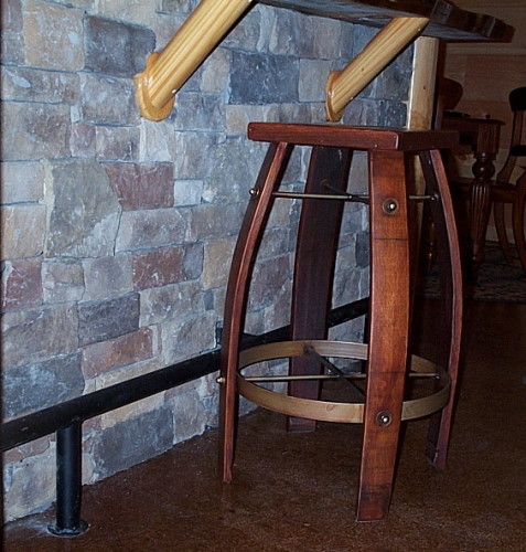 Foot Rest Fabricated